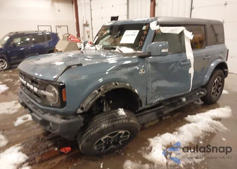 2025 Ford Bronco Outer Banks z USA, uszkodzony, nr VIN 1FMEE8BP5SLA41382